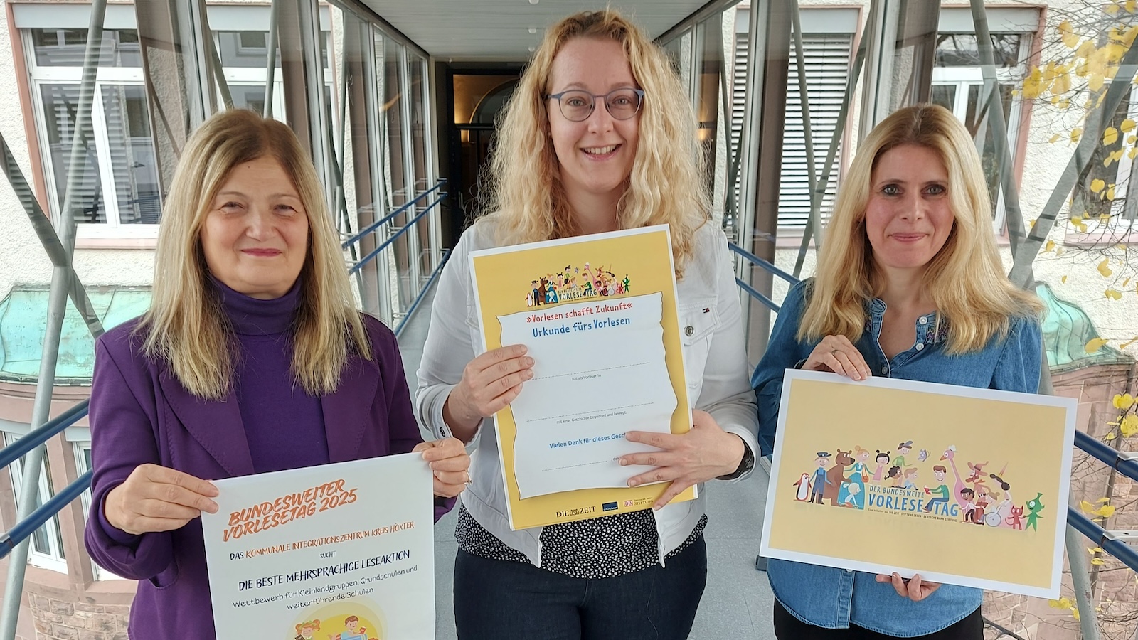 Bundesweite Vorlesetag steht am  21. November unter dem Motto „Vorlesen spricht Deine Sprache“ 